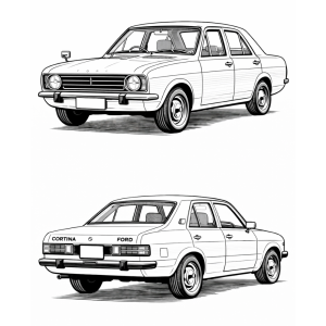 Rubber Kits - Ford Cortina MK2 4 Door