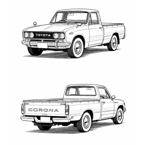 Rubber Kits - The Toyota Corona Pickup