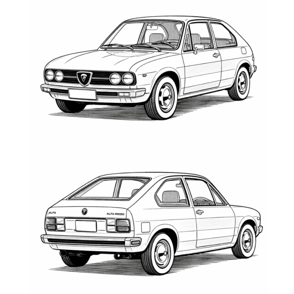 Premium Restoration Solution: Alfasud Rubber Kit – 2 Door