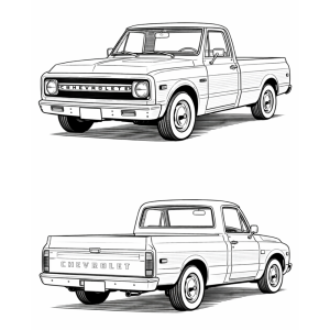 Rubber Kits - The Chevrolet C Series Pickups
