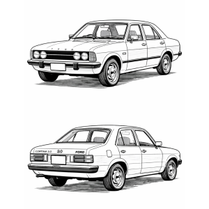 Rubber Kits - Ford Cortina 3.0 - 4 door