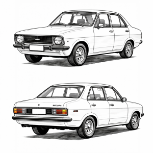Rubber Kits - Ford Escort MK2 - 4 Door