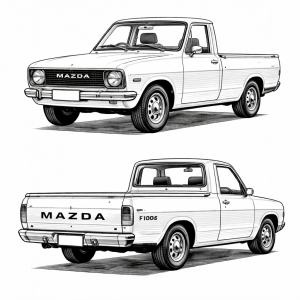 Rubber Kits - Mazda F1000 Pickup