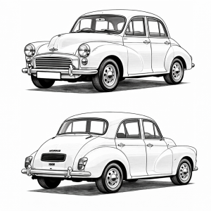Rubber Kits - Morris Minor 1000 - 4 Door
