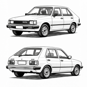 Rubber Kits - RWD Mazda 323 (1977 -1986)