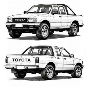 Rubber Kits - Toyota Hilux Pickup (Pre 1990)