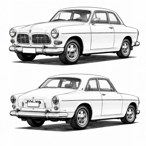 Rubber Kits - Volvo 122s Amazon - 2 Door