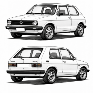 Rubber Kits - VW Golf MK1 - 2 Door