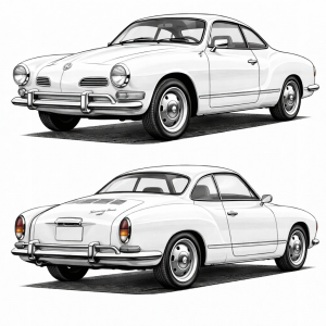 Rubber Kits - VW Karmann Ghia (Type 14) 1961 - 1974